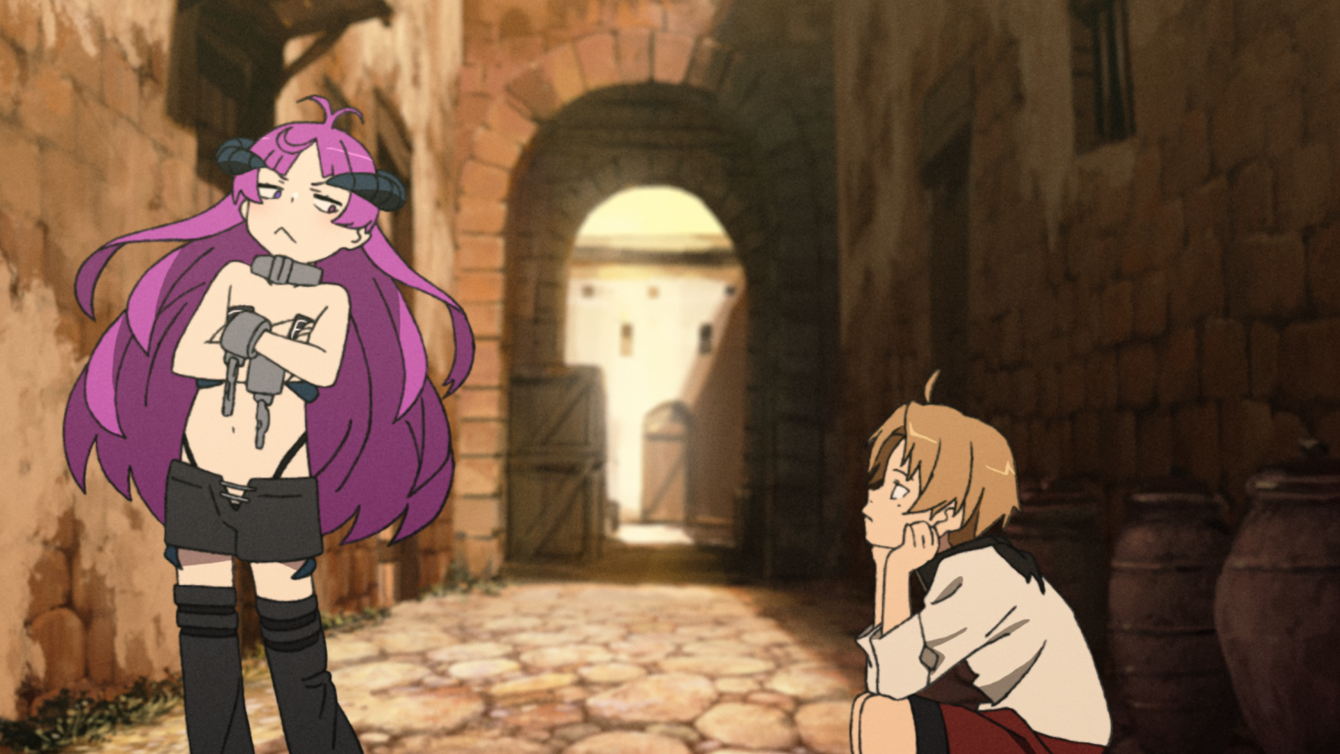 Mushoku Tensei: Isekai Ittara Honki Dasu (BDrip) - Parte 2 (Otaku Tail No Fansub)